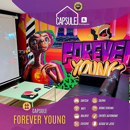Hastiere-par-dela Capsule Forever Young - Jacuzzi - Sauna - Billard - Arcade De Jeux - Netflix & Home Cinema - Ping Pong מראה חיצוני תמונה